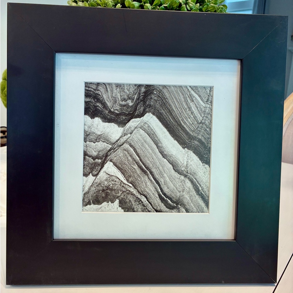 Set of 3 Black Framed Abstract Art Prints